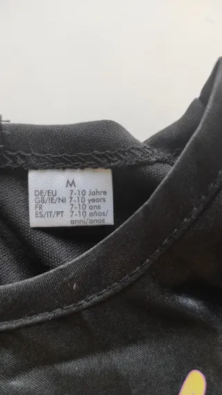 Disfraz esqueleto niña