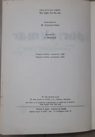 Libro La batalla por el mar