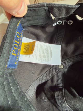 Gorra Polo Ralph Lauren Negra