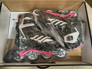 Patines Blackwheels Talla 40 Negro/Rosa