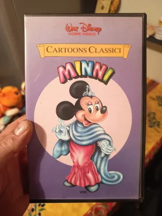 VHS Disney Cartoons Classici Minni
