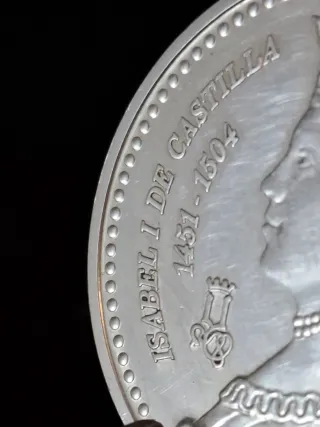 Moneda 12 Euros Plata Ley 2004 Juan Carlos Sofía