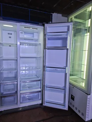 Nevera americana Bosch acero inoxidable