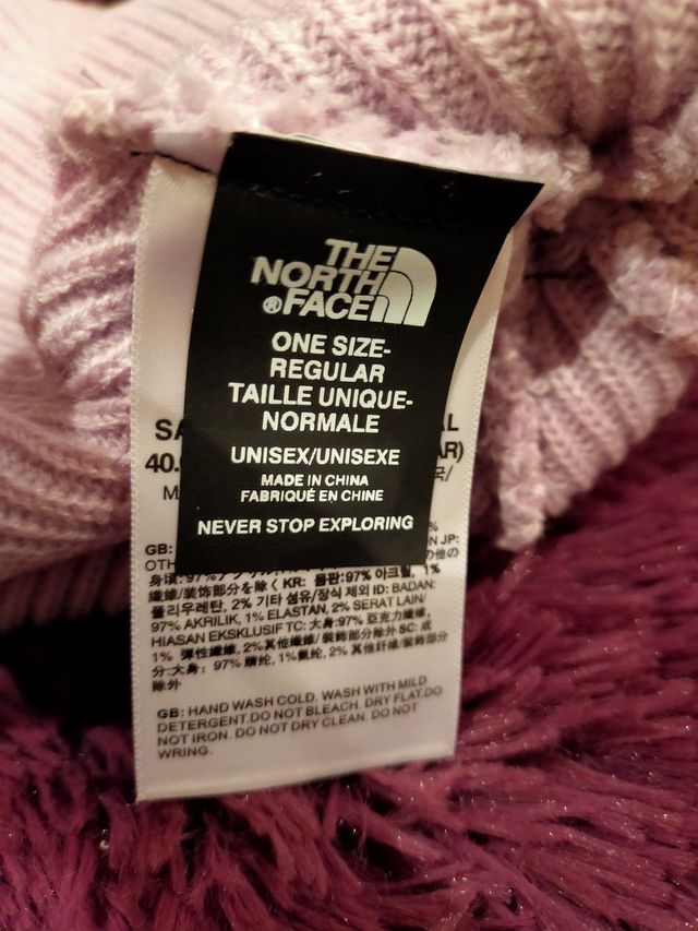 Gorro The North Face Morado