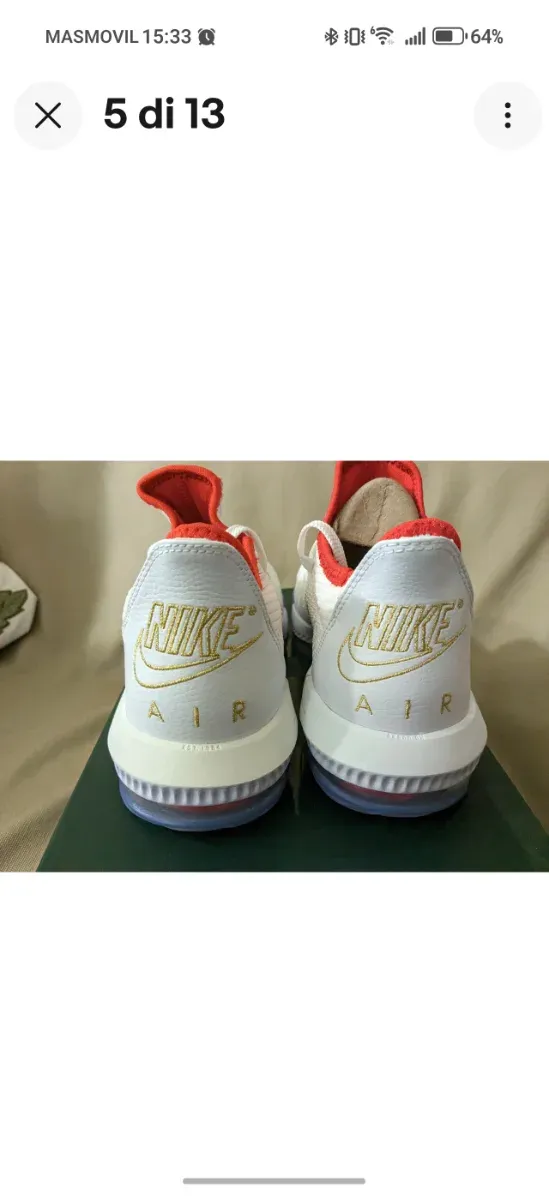 Nike LeBron 16 Low Night De Draft Talla 45