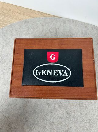 Estuche 2 Relojes Geneva Oro y Plata