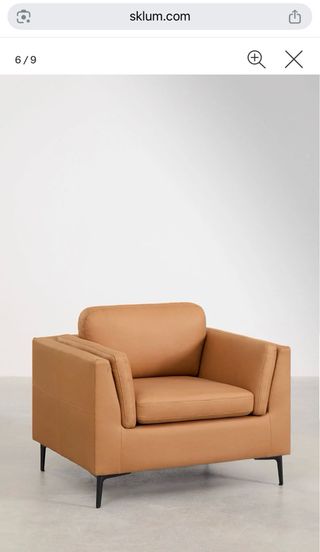 Conjunto sofá sklum 2 plazas + 2 sillones