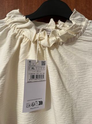 Blusa Milano Beige Talla XL