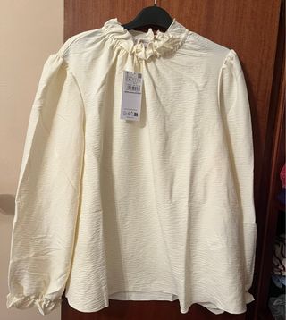 Blusa Milano Beige Talla XL