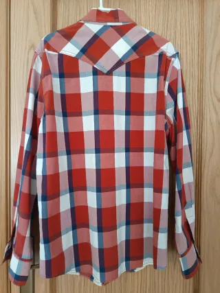 Camisa Hollister cuadros hombre