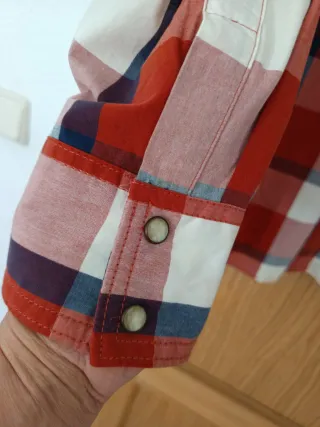 Camisa Hollister cuadros hombre