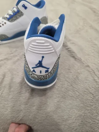 Zapatillas Jordan 3 Retro Azul Blanco