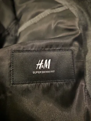 Traje H&M Gris Hombre