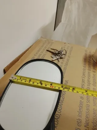 Retrovisor Coche/Caravana Negro