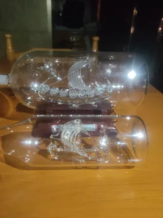 Bottiglie con Nave Vichinga (2 unità)