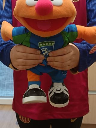 Epi y Blas futbolistas con voz y patadas