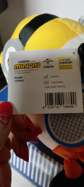 Coppia Minions Peluche Sportivi