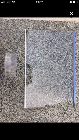 2 Baldas Cristal Nevera Miele