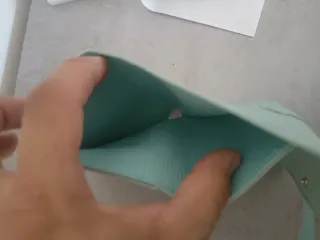 Portafoglio donna verde