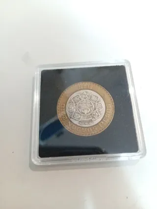 Moneda 10 Nuevos Pesos México 1993