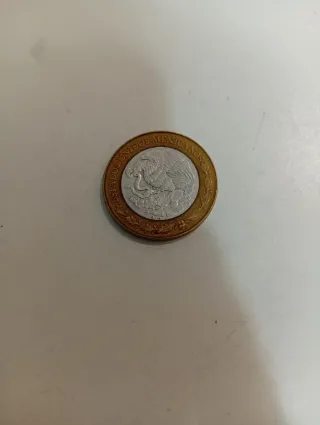 Moneda 10 Nuevos Pesos México 1993