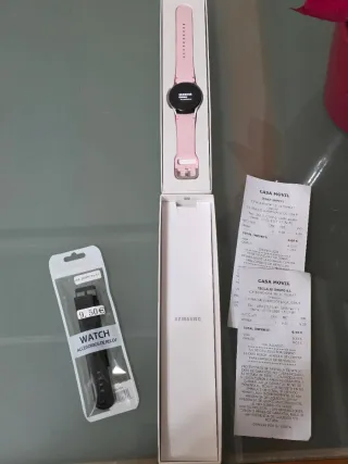 Samsung Galaxy Watch FE Rosa con extras