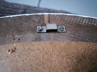 Espejo Redondo Vintage Blanco Madera