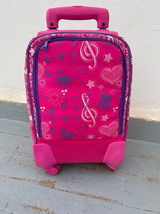 Mochila escolar Violetta con ruedas