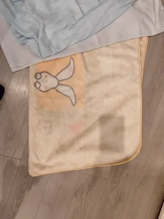 Conjunto Manta, Mantita y Toquilla Bebé