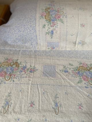 Sábana franela cama 1,35 cm