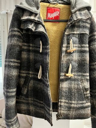 Giacca Playlife calda a quadri