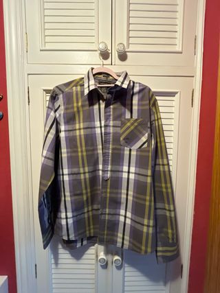 Camisa springfield manga larga