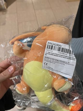 Peluche Charizard che dorme nuovo