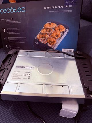 Tostador Cecotec Turbo Easytoast Basic 900W