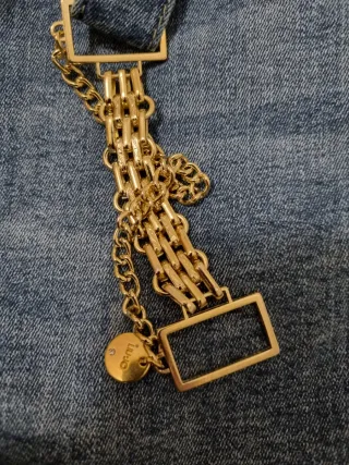 Jeans Liu Jo donna blu con cintura