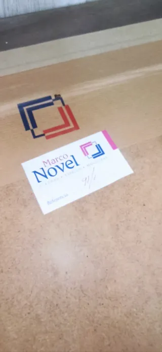 Espejo Marco Madera Dorado Negro