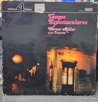 Vinilo Tangos Espectaculares Werner Müller