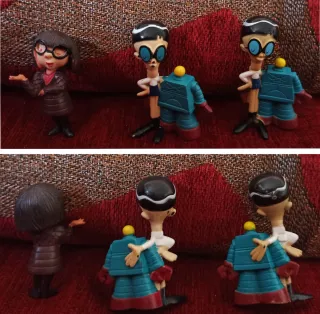 Colección de figuras de acción