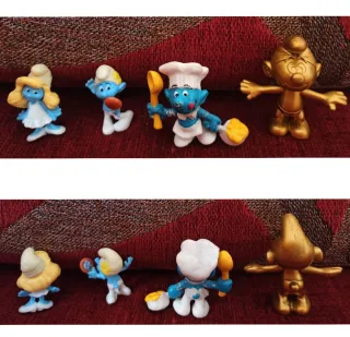 Colección de figuras de acción