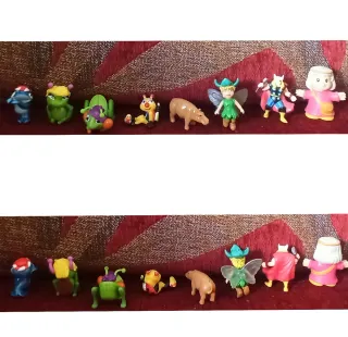 Colección de figuras de acción