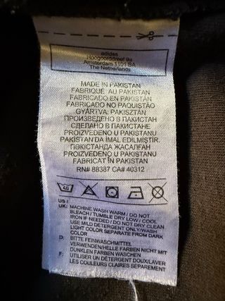 Pantalón Chándal Adidas Slim Fit Cremallera