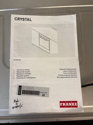 Horno de cocina Franke