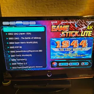 Game Stick RETRO 4K Lite Inalámbrico HDMI