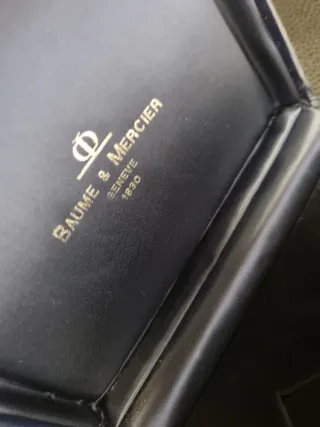 Scatola Baume & Mercier vintage