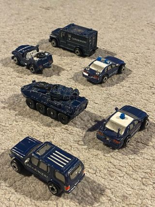 Set 6 Micro Machines Carabinieri