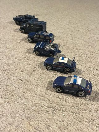 Set 6 Micro Machines Carabinieri