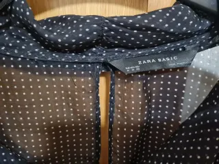 Blusa Zara gasa lunares M