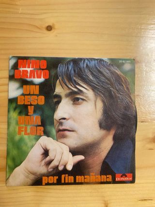 Vinilo Nino Bravo - Un Beso y Una Flor 1972