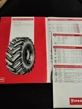 Catálogo Firestone neumáticos 1988