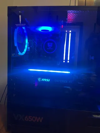 Torre PC, ryzen 7 5800X, RTX 3070, 16gb ddr4, 2TB
